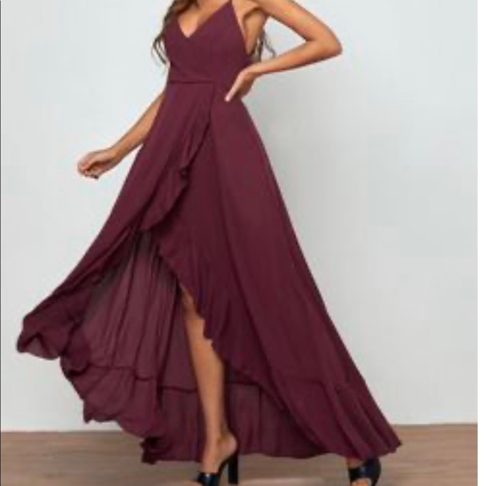 Bought it 159.00 my loss your gain 69.00 color is burgundy very beautiful dress